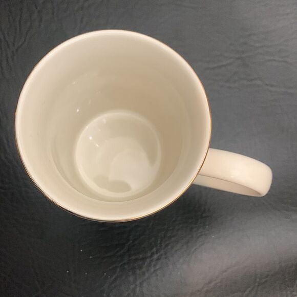 Carolans Irish Cream 10 Oz  Irish Whiskey Cocktail Gold Ivory Porcelain Mug - Picture 3 of 6